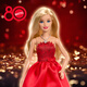 [80% Nouveau] Barbie (Barbie) Girls pour enfants Toys Birthday Gift House Barbie x Mattel 80th Anniversary Doll Jgd25