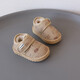 1--5 years old plus velvet thickened baby toddler shoes girls soft-soled snow boots winter warm shoes waterproof boys cotton shoes khaki 21 inner length 14cm