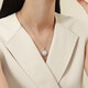 Dan Pei luxury high-end sunflower pearl pendant pearl necklace female strong luster pearl large size pendant Xiangyang Brilliant Necklace large size pearl 11-11.5mm
