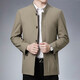 DVHNMK Brand Men's Veste pour hommes Spring and Automne New Style Business Business Office High-Und Veste de veste de vent de vent Dark Blue [Spot Delivery Twirk] M 170