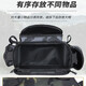 Luya bag stream fishing bag multifunctional waist bag waterproof fishing gear bag tactical backpack messenger bag special price pure black