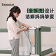 LIBODUN all-in-one punch-free bed fence baby anti-fall guardrail crib side baffle MAX gray 1.8*2 meters four sides