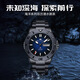 
Seagull Watch Men's Watch Diving Watch Double Calendar Depth Waterproof Mechanical Watch Steel Belt Ocean Series 1047 Sea Sand Silver