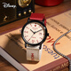 Disney Watch Male Junior et Senior High School Student Sompterding Retro Canvas avec Quartz Watch Teenager imperméable Watch MK-12149R