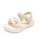 Pull back children's shoes bow sandals girls open toe beach shoes summer casual shoes WSLWZ0937 m light green 31