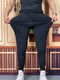 The other half men's pants in summer thin 9938 summer thin men's black casual pants handsome, fashionable, versatile and comfortable trendy black single-piece short-sleeved (9885 models 29(100-115) Jin[Jin equals 0.5 kg] Universal size