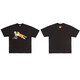 Lee Kids Japanische amerikanische trendige Marke Human Dragon Jahr Limited Kurzärmelige Männer Paar Sommer Cartoon Tier T-Shirt Damen der Top 3878 White S