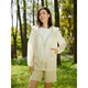
AIGLE Aigao Spring and Summer W Water-Repellent EG Easy Packing Outdoor Leisure Lightweight Soft Shell Jacket Women's Jacket Official Flagship Jasmine White BC531 170 40 (170/92)