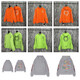 Crow Xinping ersetzt Chromehearts schwere Baumwollhöre Mattyboy Graffiti -Serie Sweatshirts in Stock Red Bfk7036 Red Bfk7036 Red Bfk s