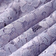 
OLJ light luxury brand dress for women 2025 summer new slim Chinese style cheongsam versatile acetate lace skirt Violet M