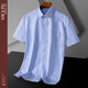 Vlcutu vicodo sommer sommer mans sledleeved Shirt Business Casual No-Iron White Shirt Vielseitige Pendelpendel-DX6623 38 Größe empfohlenes Gewicht 100-120 Jin [Jin ist 0,5 kg]