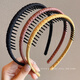 Kamalun (KAMALUN) light luxury women's headband 2025 new headband face wash anti-slip hairpin high-end hair accessories high-end going out headwear grapefruit color