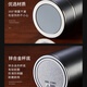 礼言高档荣休礼品退休纪念品水晶奖杯周年庆摆件定制实用送女士男士同事医生党员教师老师感恩感谢礼物 山峰圆盘款+黑色304保温茶杯