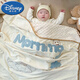 Disney baby blanket quilt newborn baby velvet beanie blanket soothes baby newborn small quilt blanket autumn and winter beige baby velvet good morning bear (100*80cm room
