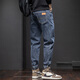 Playboy; Playboy Blue Jeans for Men's Summer Thin Fashion Brand American Low Straight 2025 Nouveau pantalon long décontracté 6621 Blue Thin 28