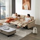 
Zhihuashi First Class Zero Wall SE-U11167BM Zero Modern Living Room Top-Level Cowhide Electric Function Sofa Moonlight White Three-person 269cm - Double Electric
