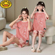 G.Duckkids Pajamas para niños Summer Summer Fino Firmberry Bear Camina de manga corto