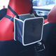 Car trash can Car storage box Multi-function trunk storage box Foldable trash can Automotive supplies L3884 houndstrap strap model [blue]
