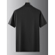 皮尔卡丹（pierre cardin）专柜丝光棉短袖t恤男士加肥加大码宽松胖子薄款休闲半袖体恤T 5012咖色 XL 【120-140斤】