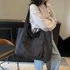 New bag women's bag tote bag casual versatile shoulder bag handbag commuting tote bag simple trendy large capacity black