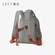 Leif's high-quality backpack, fashionable and versatile outdoor casual backpack, lightweight and practical travel bag, dark gray trumpet-can hold 9.7-inch flat panel