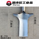 重型挖树锹锰钢加厚起苗洛阳铁铲户外断根铲子农用挖土坑神器铁锹 重型3523挖树锹驰不含杆