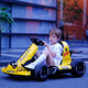 Aibei'ao children's electric toy car can sit in a person's remote control electric car boy's birthday gift outdoor electric go-kart pearl white + 12V7A battery + ordinary hard wheels