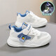 G.DUCKKIDS little yellow duck children's shoes children's white shoes single mesh boys' shoes leather face small and medium-sized children's girls' running shoes comfortable sports 6217 pink (single net) 27 inner length 17.2 foot length 16.2
