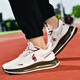 Paul Camel Zapatos para hombres para el verano Aprendible Shops Sports Sports Absorción de choque Light Rebound Runing Ejercicio Moda Togging Shoes Maroon-Qz6227 41