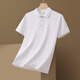 Camiseta de manga corta de cuello de polo judío para deportes de verano para hombres con una camiseta delgada de moda hepg-js-677 negro 3xl