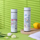 Chengliu Yugui Hund Thermos Cup süßes Mädchen Heart Water Cup Smart tragbare und gut aussehende Studentin Kinderbecher XW2603 Yugui Hund gewöhnliche Nicht-Temperaturtemperaturbecher 480 ml