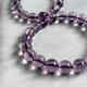 
Natural amethyst bracelet for men and women Uruguayan amethyst Brazilian amethyst bracelet versatile purple aceae porch crystal Z1049 bead diameter about 10mm