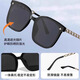 
GOGOSOON new sunglasses for women with high-end ins internet celebrity polarized sun protection sunglasses large frame round face slimming glasses men's