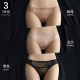 Septemberg (Septwolves) Spitzenunterwäsche für Frauen reines Baumwollschritt für Frauen sexy Low Taille Dreieck Super heißer neuer Stil 2025 Frauenshorts 9227# Weiß + Bohnenpaste + Kaffee (Packung) 3 Streifen L 110-130jin [Jin gleich 0,5 kg]