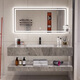 [Slab de roca de doble capa] Basina de lavado sin costura de roca Casina Integrada de lavado de baño de doble capa Basina de lavado de inodoro [elegante y simple] Basina blanca sin costura [inteligente [Sqwy Classic] 60*50 ha vendido 5689 piezas
