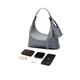 Belle Bag Women 25 текстурная пригородная пассажира с одно плечо-кросс-ручным ручной работы с бродяги.