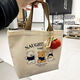 Children's Accessories Women's Summer New Fashion Shoulder Bag Commuting Tote Bag Cartoon Tote Bag Three Bears 1 Pack