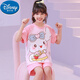 Детская пижама Disney Pure Cotton Cotton Completed Summer Thin Beaver Ruby Loppy Cartoon Little Girl Home Clothing Set 6626# Pikachu 170 размер 16 высота (138-145см)