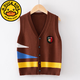 G.DuckKids Boys Pull Sweater Cardigan printemps et veste d'automne Veste de printemps de printemps pour enfants de taille moyenne