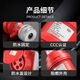 GJXBP Delixi Industrial Aviation Stecker Socket 3-Core 4-Core 5-Core 16A32A Open montiertes Docking wasserdichte explosionssichere Stecker DEP2-12532A5-CORE-Sockel rot