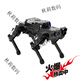 Fantasy Ros Robot Robot de cuatro patas Dog Puppypi Bionic Intelligent Programming AI Vision Model Raspberry PI 4B/5 Versión de desarrollo que incluye radar + voz + paquete de expansión del sensor Raspberry Pi 4B/4G