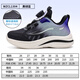 Pull back children's shoes children's mesh sports shoes breathable and comfortable running shoes for boys and girls WZCL1304 black green blue 32