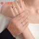 Liuguifu Jewelry platinum ring for men and women PT950 couple model platinum ring birthday gift men's ring 5.25g