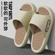 Shangfen Slippers Men's Men's 2025 Новый летний внутренний дом, домашний домашний, антионорный антиодор и сандалии с толстым накрытом для женщин, носящих хаки 42-43, подходящие для 41-42 (внутренняя длина 260 мм)
