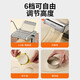 Joyoung Noodle Machine Home Ручная ручная ручная нажатие на пресс маленькая многофункциональная из нержавеющая сталь с лапшой машины с лапшой.