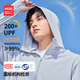 MINISO sun protection clothing men's summer ice silk cool outdoor fishing clothing upf200+ high power sun protection clothing ice mist blue L
