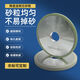 陶瓷结合剂金刚石砂轮平行100磨PCD刀具PCBN刀片合金钨钢氮化硼刀 碗型12532孔1010粒度240目 切记不可干磨