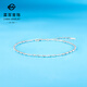 Caibai Jewelry Platinum Bracelet Pt950 Platinum Fashion Star Bead Bracelet Price BJ Platinum Bracelet About 2.94g About 16cm