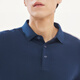 Youngor POLO shirt for men high quality cotton modal blended plain weave extra soft fabric men's POLO shirt soft and comfortable 2025 new product Navy VLYM519961FCA XL (recommended 150-165Jin Jin equals 0.5kg)