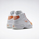 锐步（Reebok）男女QUESTION MID橙脚趾复古拼色运动实战训练篮球鞋 HR1049(LSF01)-1 36